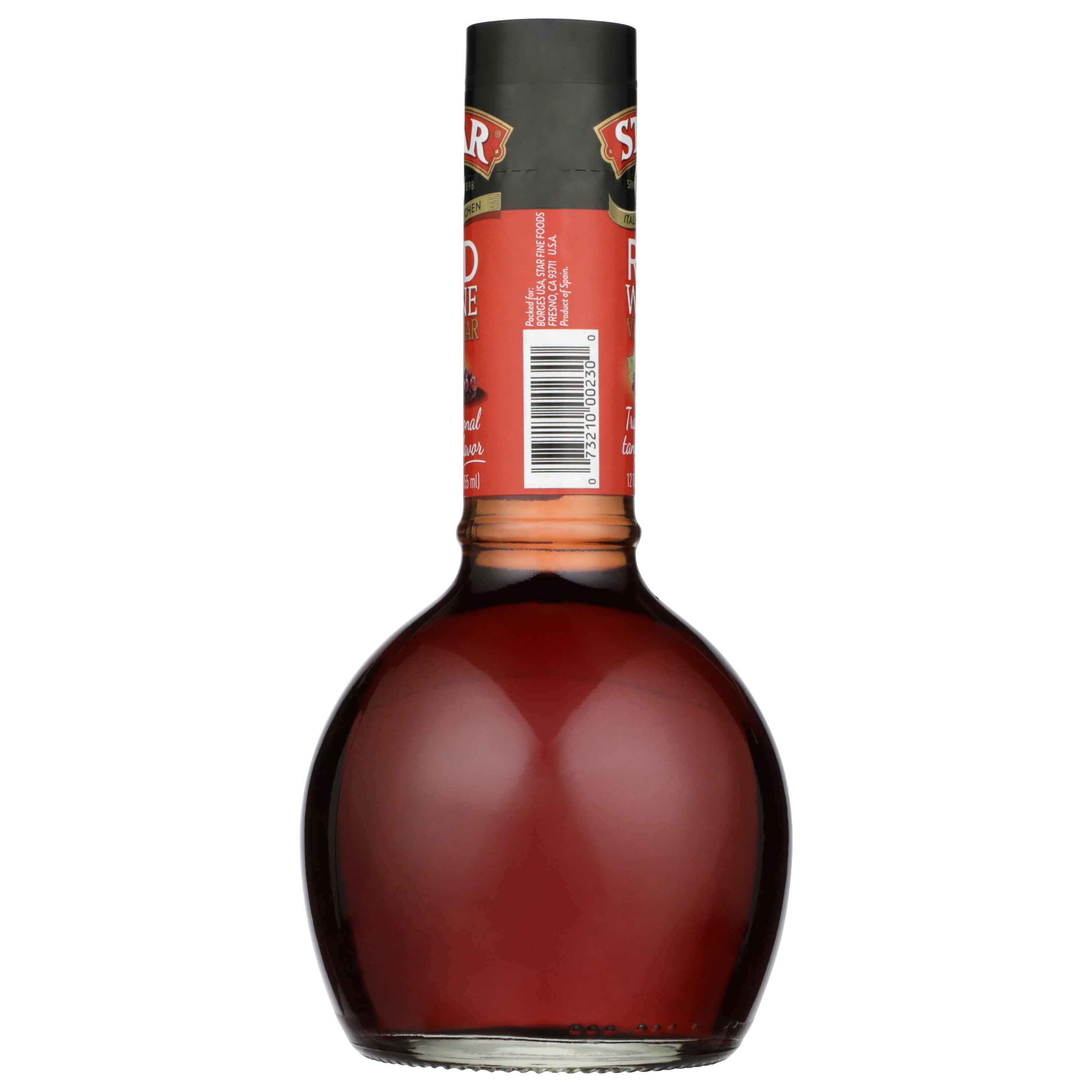 (3 pack) Star Italian Kitchen Red Wine Vinegar, 12 fl oz
