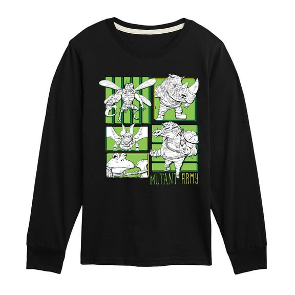 Teenage Mutant Ninja Turtles Mutant Mayhem - Mutant Army - Toddler & Youth Long Sleeve Graphic T-Shirt