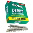 thumbnail image 3 of 1000 "Derby Professional" Single Edge Razor half Shaving Blades for straight razors barber Salon Shop Lot ( 10 Packs X 100 Blades ), 3 of 7