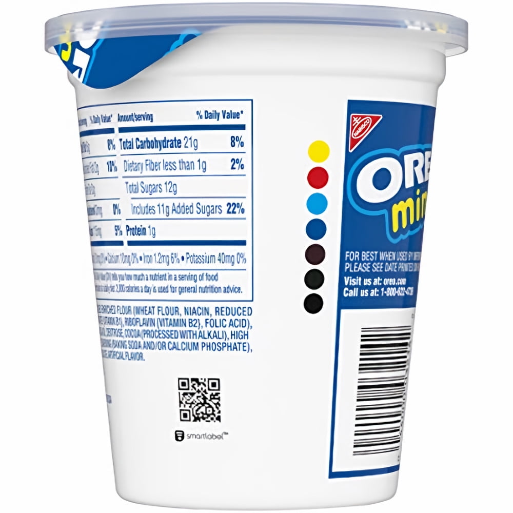 Oreo Nabisco Go-paks Cookies - Bite Size 3.5 oz (Pack of 36)