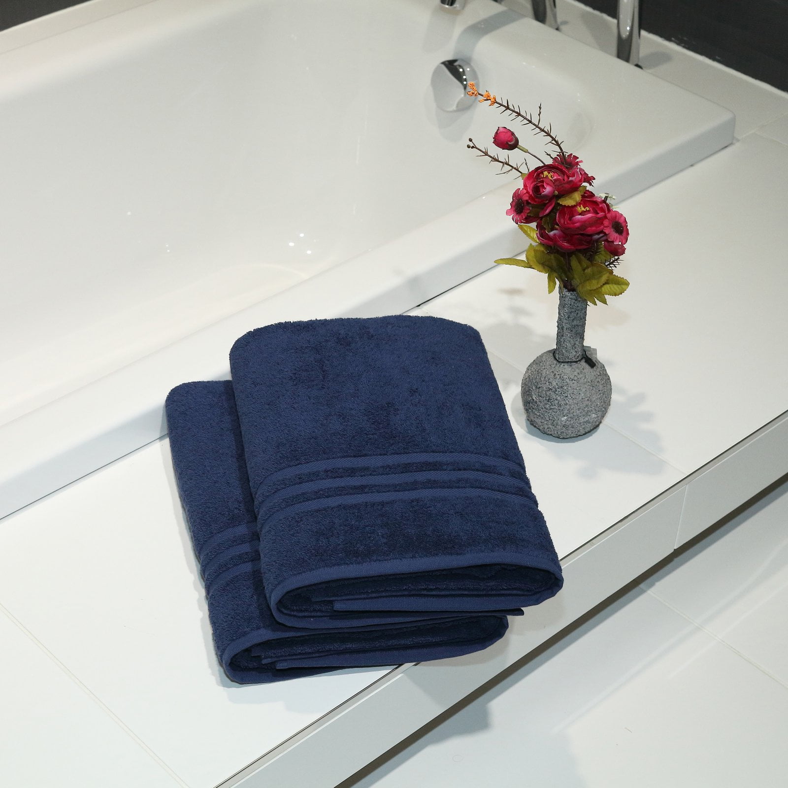 linum home textiles denzi 2-pack bath towels