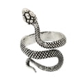thumbnail image 2 of Anillos de tamaño ajustable, anillo de amistad de tendencia, accesorios Unisex, suministro de joyería de aleación, adornos de ropa de Ropa, zapatos y accesorios Miscelánea Aro Simple/Plata Minnieouse AP010677-02B, 2 of 6