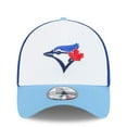 thumbnail image 2 of Men's New Era  White/Light Blue Toronto Blue Jays 2025 Spring Training 39THIRTY Flex Hat, 2 of 6