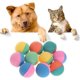thumbnail image 2 of 10 piezas de juguete para mascotas, bolas de látex coloridas para masticar para perros, gatos, cachorros, gatitos, elásticos suaves, 2 of 5