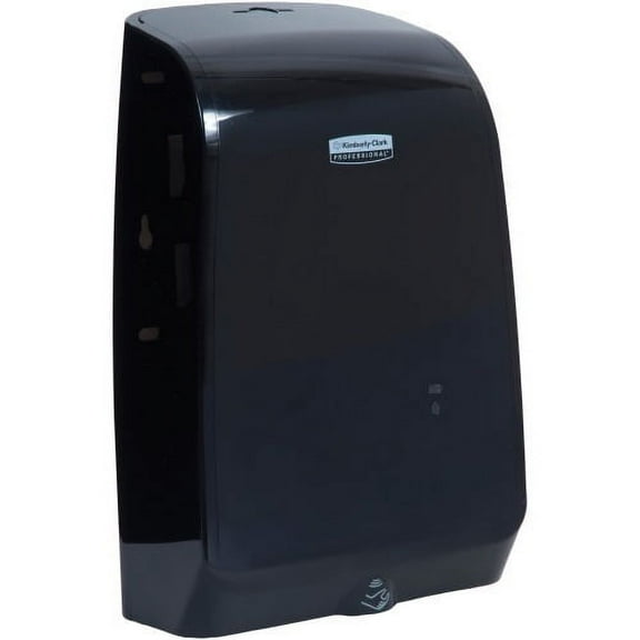 Scott Mod Electronic Touchless Cassette Skin Care Dispenser Automatic - Support 3 x D Battery - Key Lock, Durable, Touch-free - Black - 1Carton