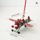 thumbnail image 3 of Colgante navideño de hierro retro, estilo antiguo, avión de Papá Noel, adorno colgante para árbol de Navidad, decoración para fiestas, 3 of 5