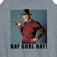 thumbnail image 3 of Nightmare on Elm Street - Hay Gurl Hay - Women's Racerback Tank Top, 3 of 5