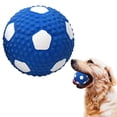 thumbnail image 2 of Durable Squeaky Dog Play Chew Fetch Ball Traje de fútbol para juguetes interactivos Fetch and Play Accesorios Ormromra 220639-1, 2 of 9