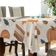 thumbnail image 5 of Yayeee Tablecloths 54" x 54" Rectangle Wrinkle Resistant Party Table Cover, Fall Books, 5 of 8