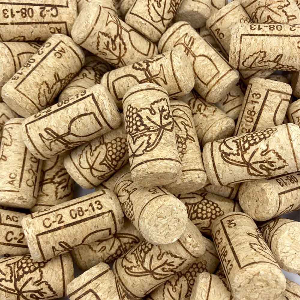 No Synthetic No Champagne Wine Corks 100pc Used Natural Cork