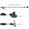 thumbnail image 2 of Electric Pole Hedge Trimmer Cordless Hedge Trimmer Brunch Pruner For Tree Garden Trimmer Tool, 2 of 17