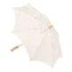 thumbnail image 2 of Sombrilla de Encaje vintage Sincero para bodas y fiestas de disfraces Beige, 2 of 10
