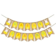 Easter Easter theme party decoration Mabula flag