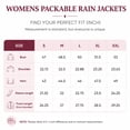 thumbnail image 3 of MERIDIANA Women's Lightweight Jacket - Packable Hooded Windbreaker with Sling Bag, 3 of 6