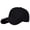 Black, variant on Adjustable Size Running Workouts Outdoor Activities All Seasons Baseball Cap Hats for Men and Women