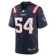 thumbnail image 2 of Men's Nike Jalen McKenzie  Navy New England Patriots Team Game Jersey, 2 of 3
