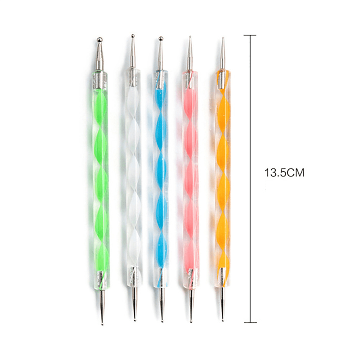 8X Mandala Dotting Tools Set for Painting Rocks,Painting Rocks Dot Kit,Acrylic Stick,Point Drill Tool,Stencil DIY Wall