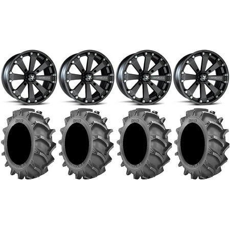 MSA Black Kore 16 Wheels 33×9.5 BKT 171 (6ply) Tires Can-Am Commander Maverick Renegade Outlander Defender MSA Black Kore 16 Wheels 33×9.5 BKT 171 (6ply) Tires Can-Am Commander Maverick Renegade Outlander Defender