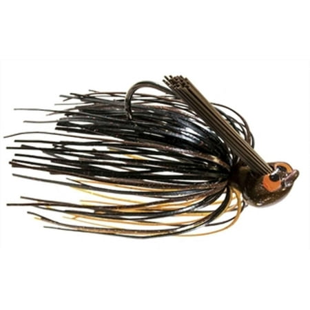 UPC: 0897744000829 | Z Man CrosseyeZ Flipping Jig 3/8oz Bruised Green Pumpkin