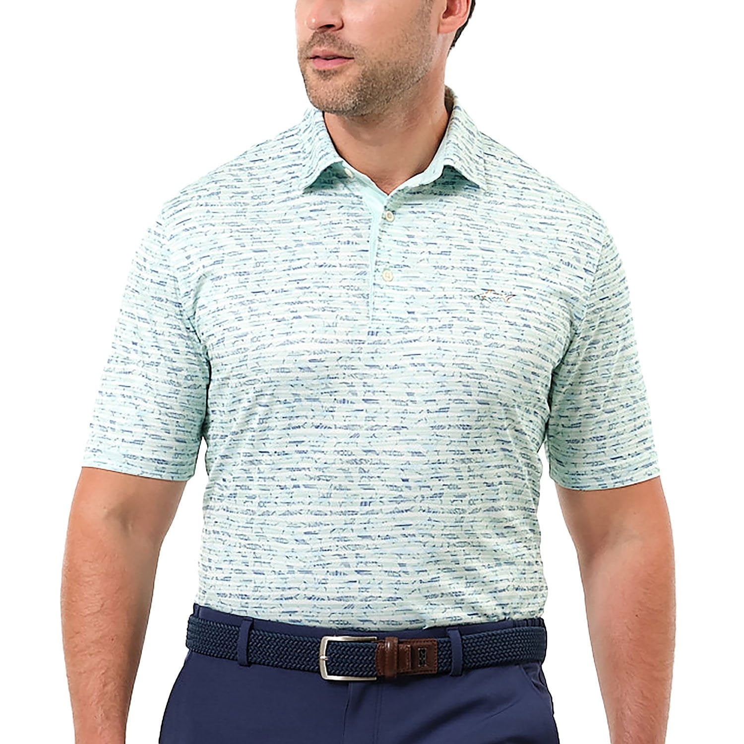 Short Sleeve Golf Greg Norman Pocket Polo Greg Norman Men's