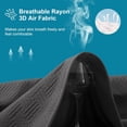 thumbnail image 5 of Waterproof Mattress Protector Queen Size - Breathable, Noiseless, Ultra-Soft Bed Cover, Mattress Pad Cover with Deep Stretchable Pockets 8"-21" (Gray), 5 of 9