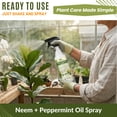 thumbnail image 3 of Neem & Peppermint Plant Spray for Garden, Vegetables & Indoor Plants – Botanical Leaf Care Mist, Supports Clean Healthy Leaves, Ready-to-Use Garden Spray for Fruits, Herbs & Houseplants, 3 of 7