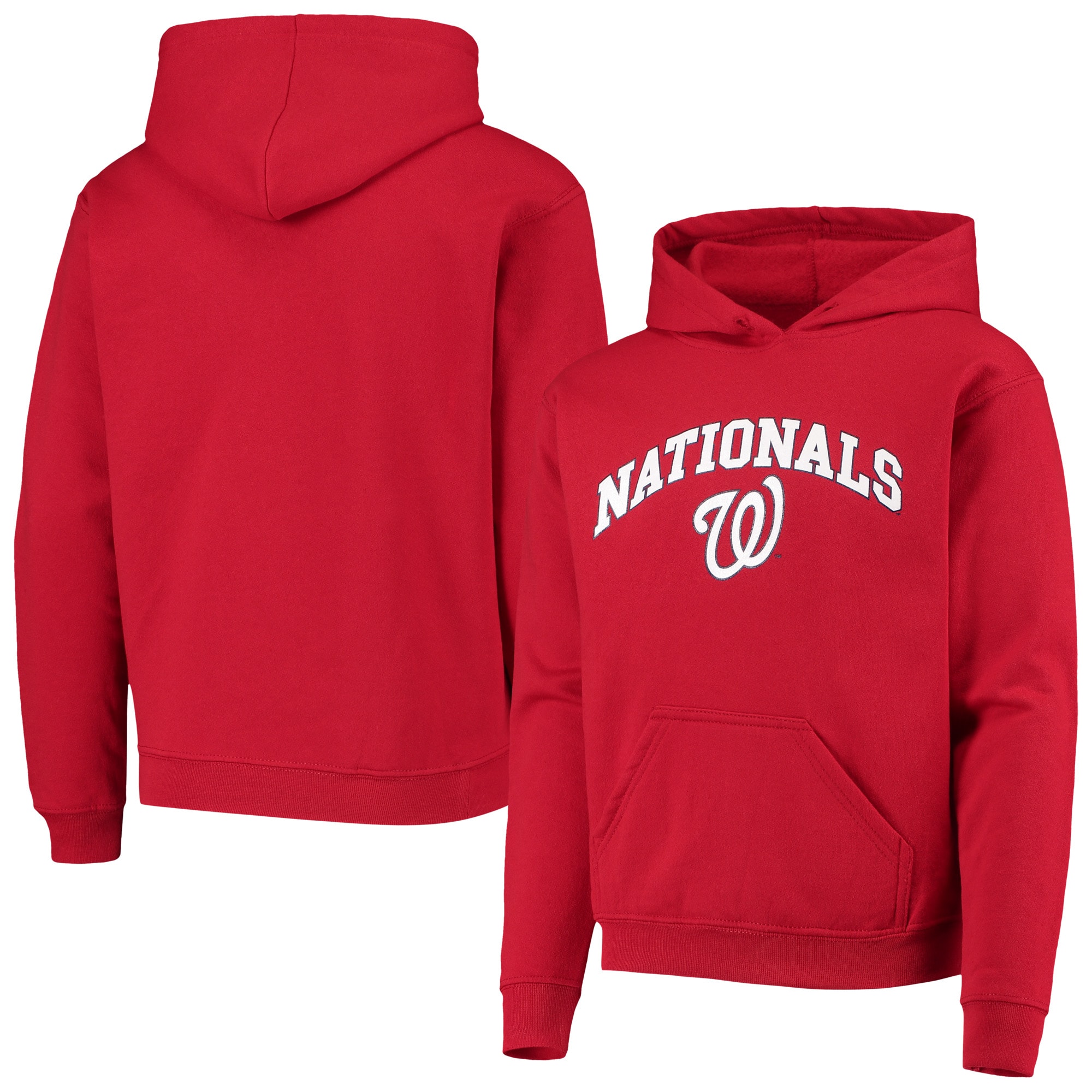 Youth Stitches Red Washington Nationals 