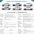 thumbnail image 5 of KouKou SUV Car Cover Waterproof All Weather , Fit for SUV Jeep up to 181 inch, Silver, 5 of 7