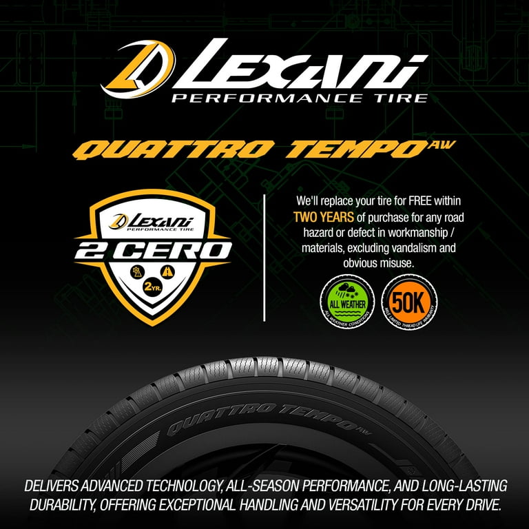 Lexani Quattro Tempo Tour AW All Weather 245/40R18 97V Passenger