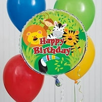 18" Foil Animal Jungle Balloon