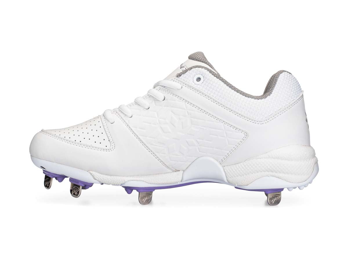 RIP-IT Women's Diamond Softball Spike Size 8.5 - White