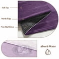 thumbnail image 6 of Round Rugs 3.3Ft, Purple Ombre Round Area Rug Washable Indoor Throw Carpet, Farmhouse Vintage Wooden Striped Soft Non Slip Circle Rug for Laundry Room Patio Home Decor Aesthetic, 6 of 8