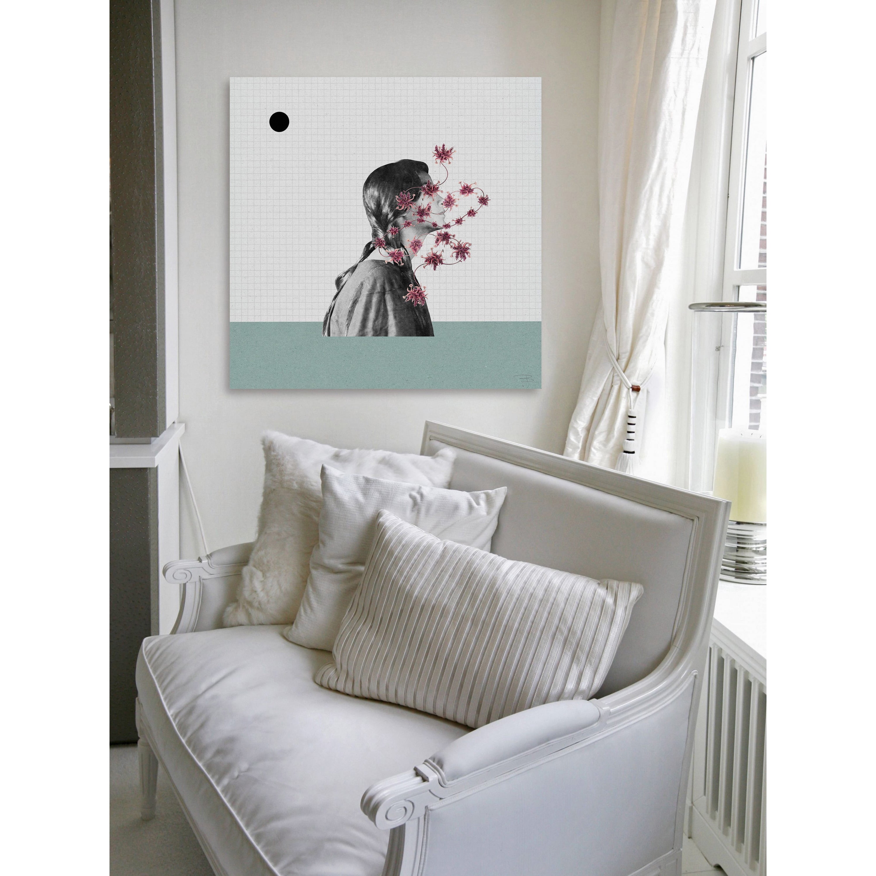 Marmont Hill "Cara Vegetal Nina I" by Bengoa Vazquez Painting Print on Wrapped Canvas