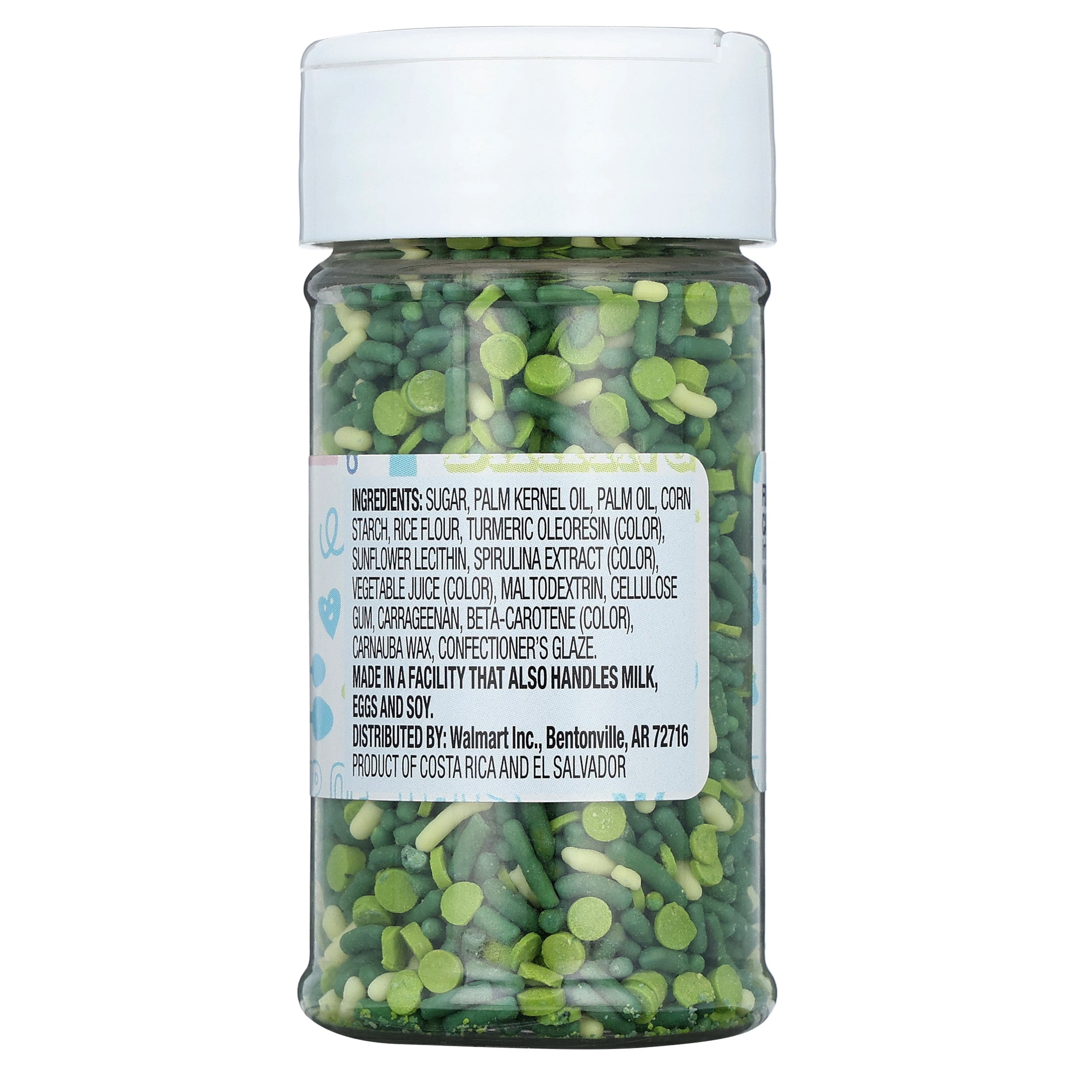 Great Value Green Decorating Sprinkle Mix, 2.4 oz