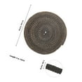thumbnail image 2 of CRILSTYLEO 1 Roll Stove Gasket Rope Black Fiberglass Sealing For Homeowners, 2 of 6