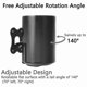 thumbnail image 4 of Speaker Metal Wall Mount for Sonos Era 100 Wireless Speaker, Adjustable Wall Stand Holder for Sonos, 4 of 5