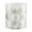 White, variant on Red Red Glitter Christmas Tree Balls 12 Pack For Festive Home Decor Gift Embellishment Sparkly Finish With Pre-Attached Hangers For Trouble-Free Decoration Setup