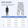 thumbnail image 4 of Bingfone Lavender Bicycle Mens All Over Print Sleep Pajama Pants-XX-Large, 4 of 6