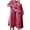 C, variant on Pajamas for Women Robes Double Pocket Flannel Bath and Warm Double Faced Velvet Bath and Home Wear Bath Soft Nightgowns & Sleepshirts Women's Sleepwear,Gray