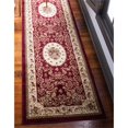 thumbnail image 2 of Unique Loom Versailles Medallion Motif Rug 2' 7 x 10' Runner Burgundy/Ivory, 2 of 2
