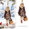 thumbnail image 2 of Dolly Christmas Ornament Parton Home Decor Christmas Tree Ornaments Hanging Dolly Christmas Tree Hanging Parton Country Music Theme Figurine Holly Christmas Ornament,Style-A, 2 of 5