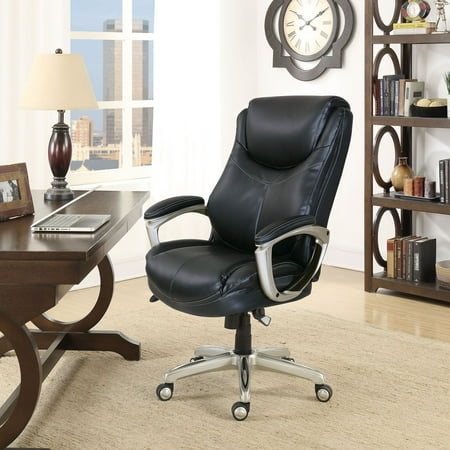 la-z-boy desmond big & tall executive chair, black - walmart la-z-boy desmond big & tall executive chair, black - walmart