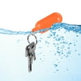 thumbnail image 5 of Uxcell Floating Keychain, Marine Sailing Key Chain Buoyant Keyrings Orange, 5 of 7