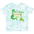 thumbnail image 3 of Inktastic My Cousin Loves Me Dinosaur Boys or Girls Toddler T-Shirt, 3 of 5