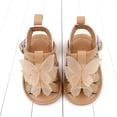 thumbnail image 2 of Biezeib Baby Girls Summer Sandals Cute 3D Butterfly Flat Shoes Non-Slip Sole Toddler First Walker Shoes, 2 of 6