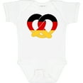 thumbnail image 3 of Inktastic German Flag in Pretzel Shape Boys or Girls Baby Bodysuit, 3 of 5