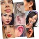 thumbnail image 5 of Pendiente de aro fino Yashi con colgante elegante y colorido unisex 12 mm color código de producto 76370, 5 of 5