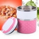 thumbnail image 5 of Fiambrera Térmica, Fiambrera Aislada, Contenedor De Alimentos Aislado, Fiambrera De Acero Inoxidable Carcasa Ligera De PP Contenedor De Almuerzo De Comida Antifugas De Doble Capa, 5 of 7