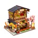 thumbnail image 2 of Gwong Juguete 1set Casa de muñecas con bombilla LED DIY creación boscosa japonés de sushi de sushi Casa de muñecas para niños Gwong 30008652, 2 of 6