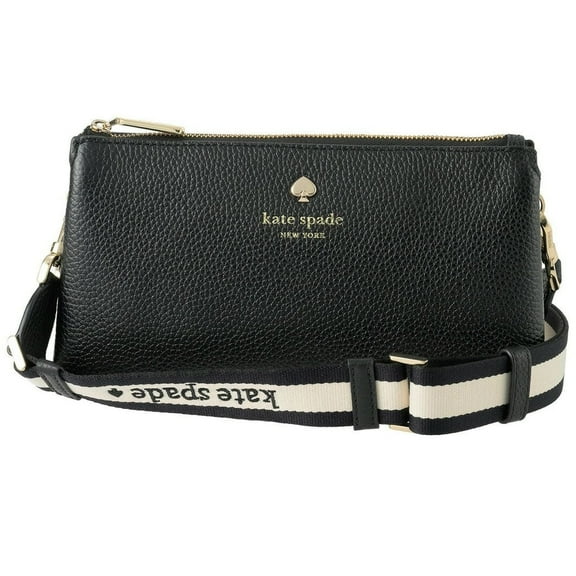 Kate Spade New York Emma Mini Zip Phone Crossbody Bag (Black)